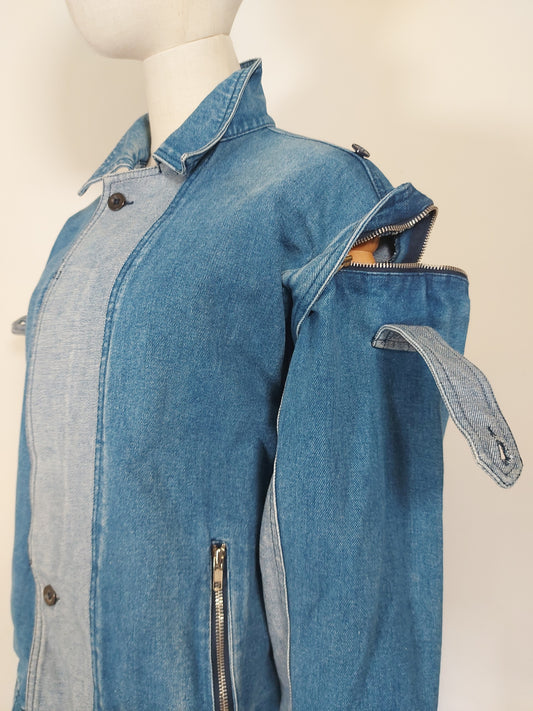 Giacchetto jeans smanicato