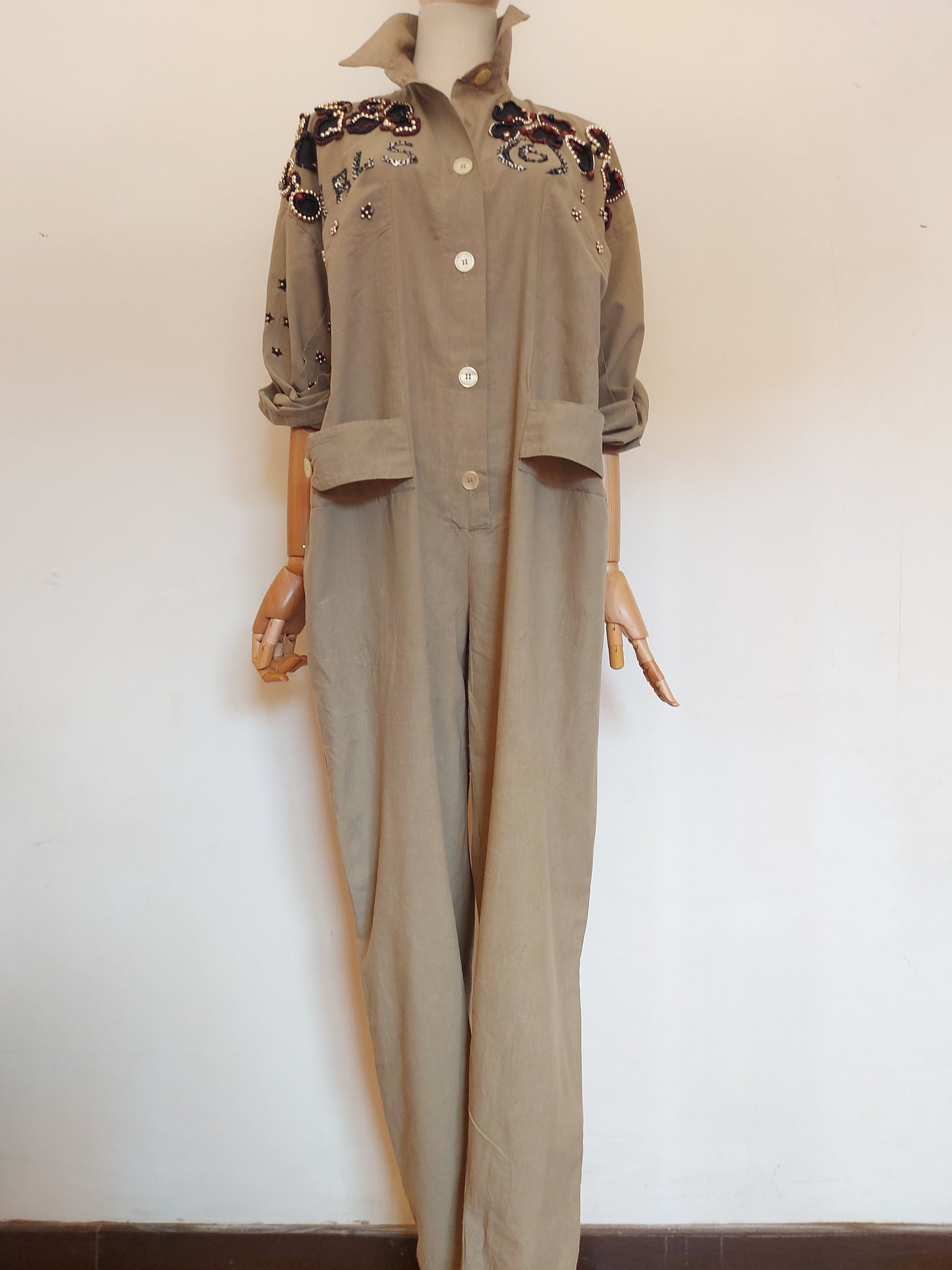 Jumpsuit tuta cotone