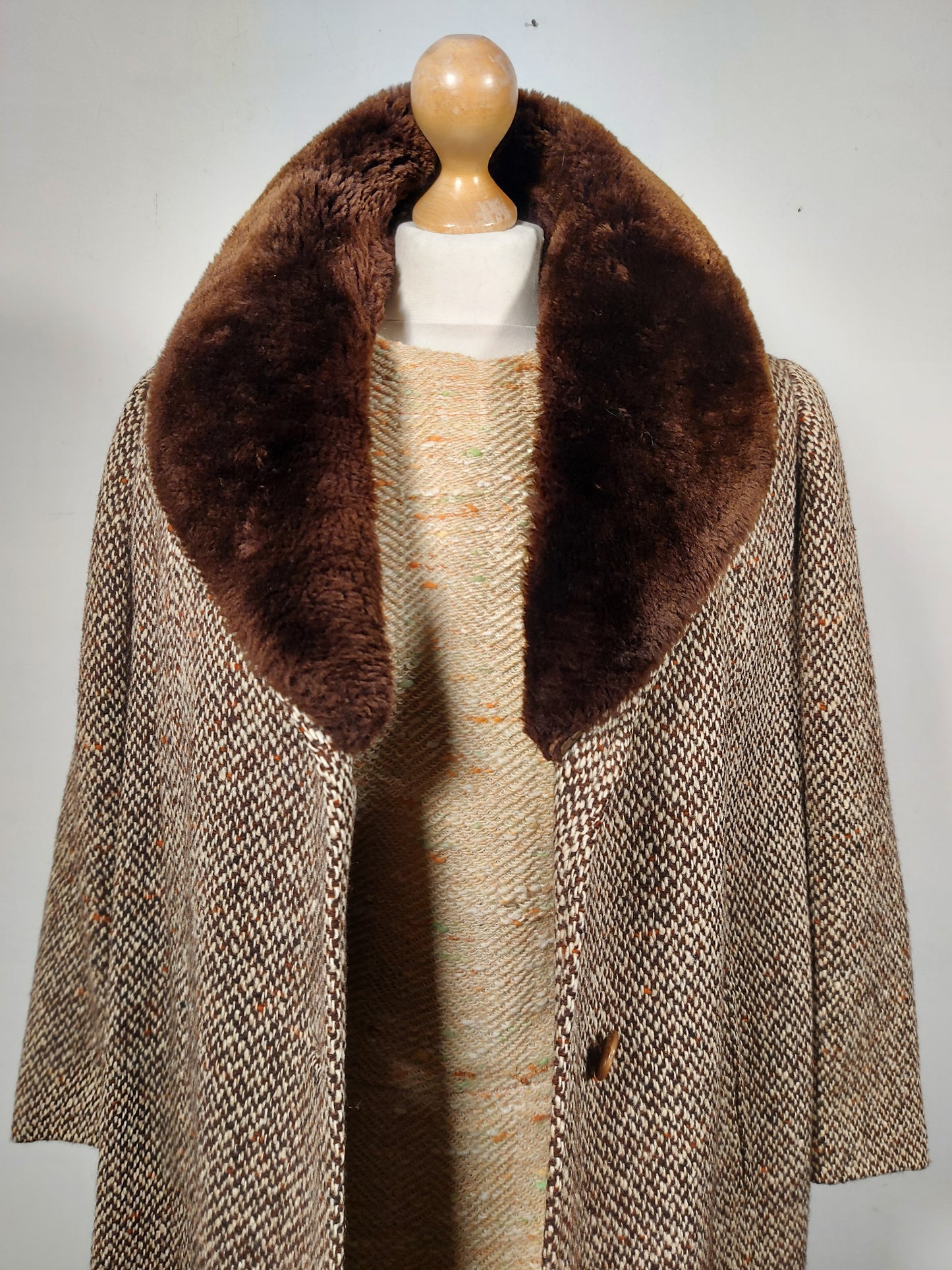 Cappotto tweed anni '60