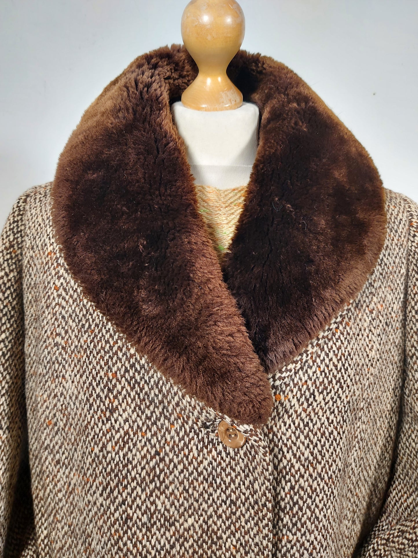 Cappotto tweed anni '60