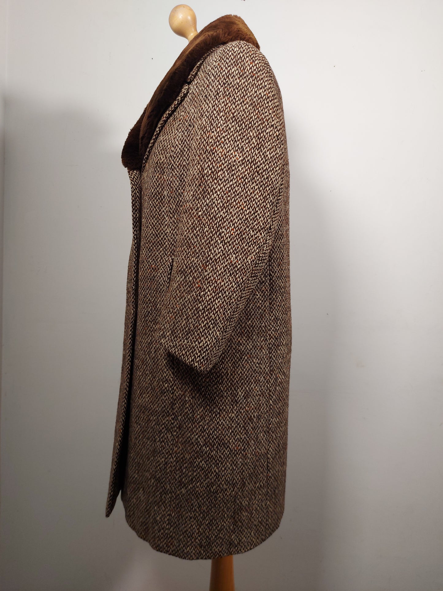 Cappotto tweed anni '60