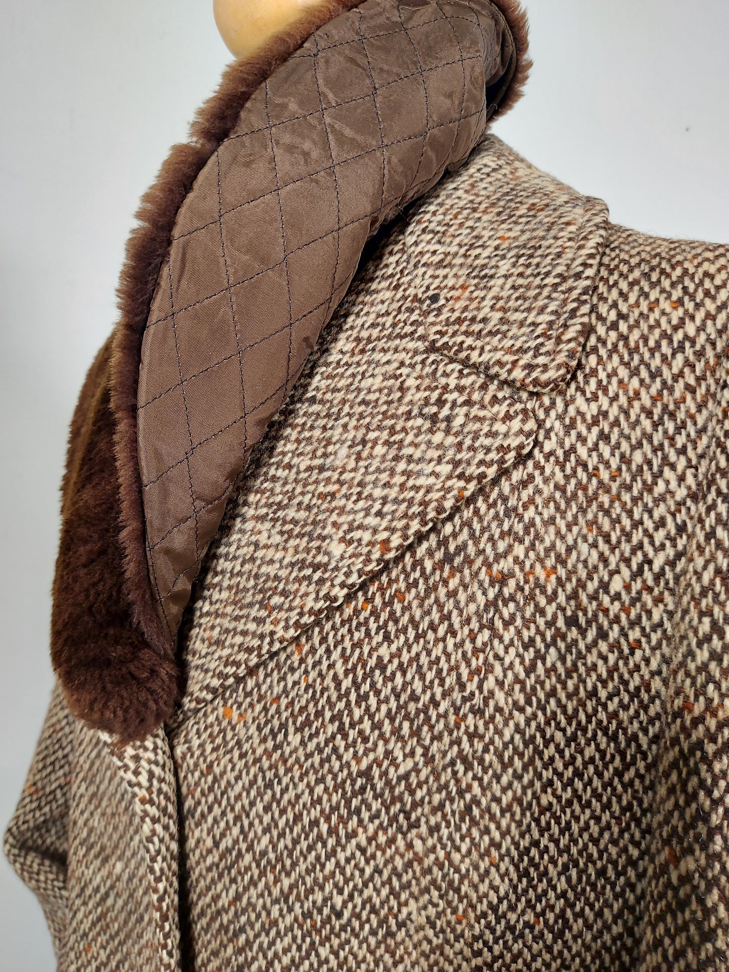 Cappotto tweed anni '60