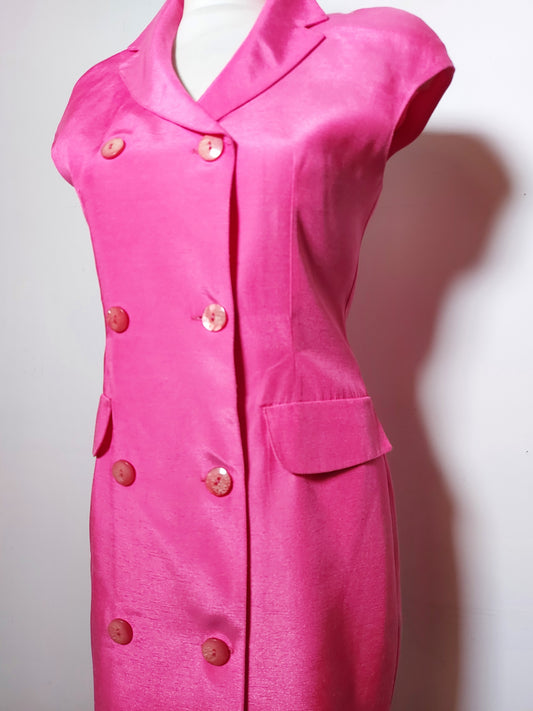 Abito chemisier rosa Schiaparelli